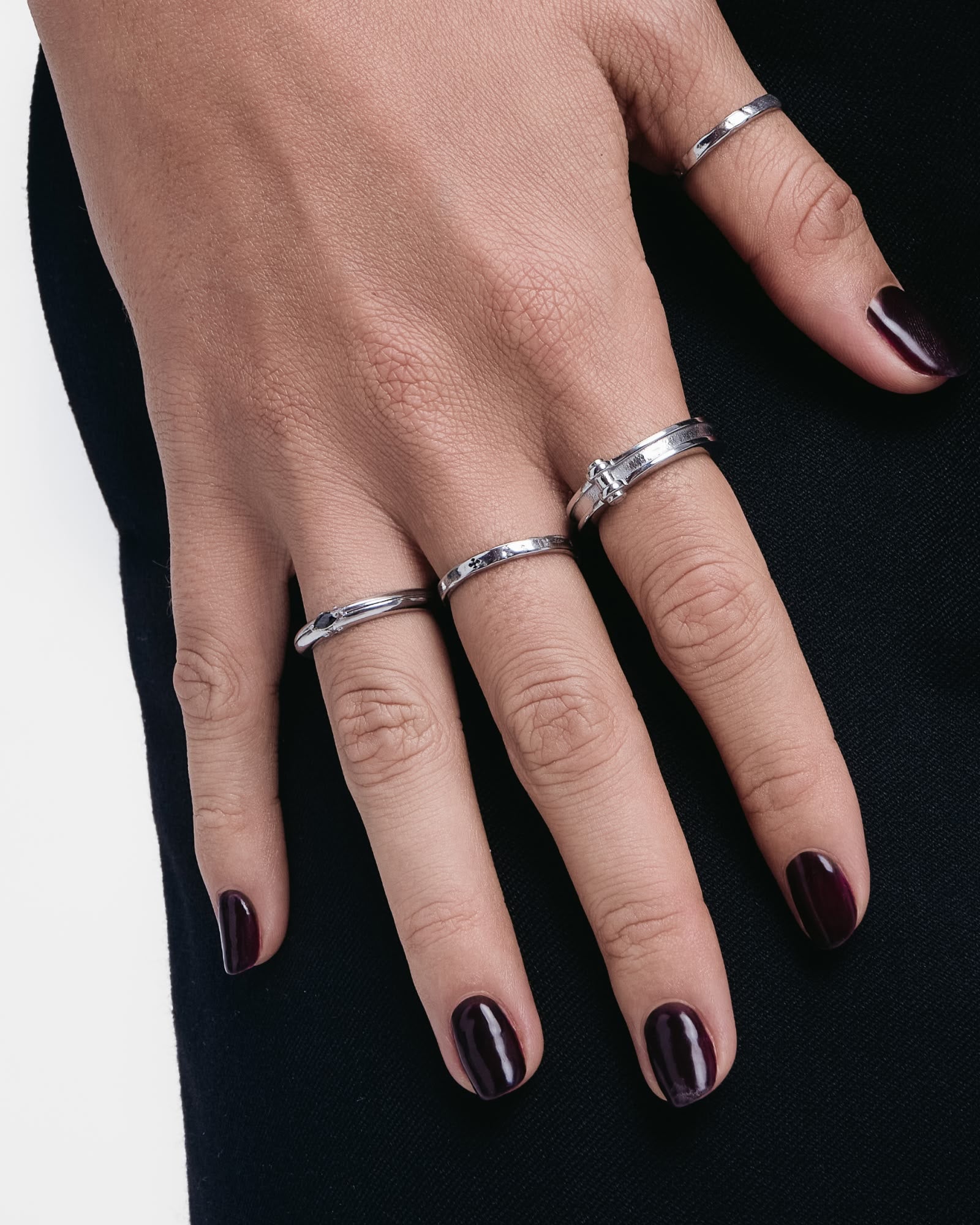 Synesthesia Ring Set-Rings- Gold - US4 - Ask & Embla