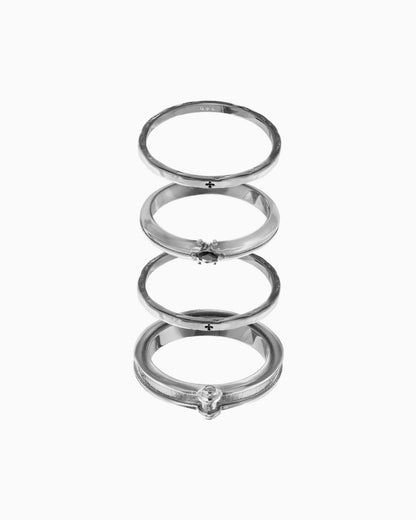 Synesthesia Ring Set-Rings- Gold - US4 - Ask & Embla