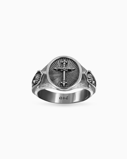 Litany Ring-Rings- Two-toned (Silver Base) - US5 - Ask & Embla