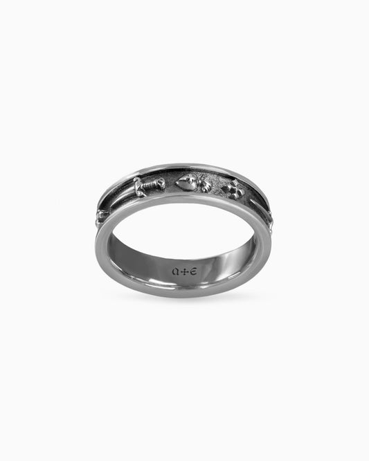 Trinity Ring-Rings- Silver - US5 - Ask & Embla