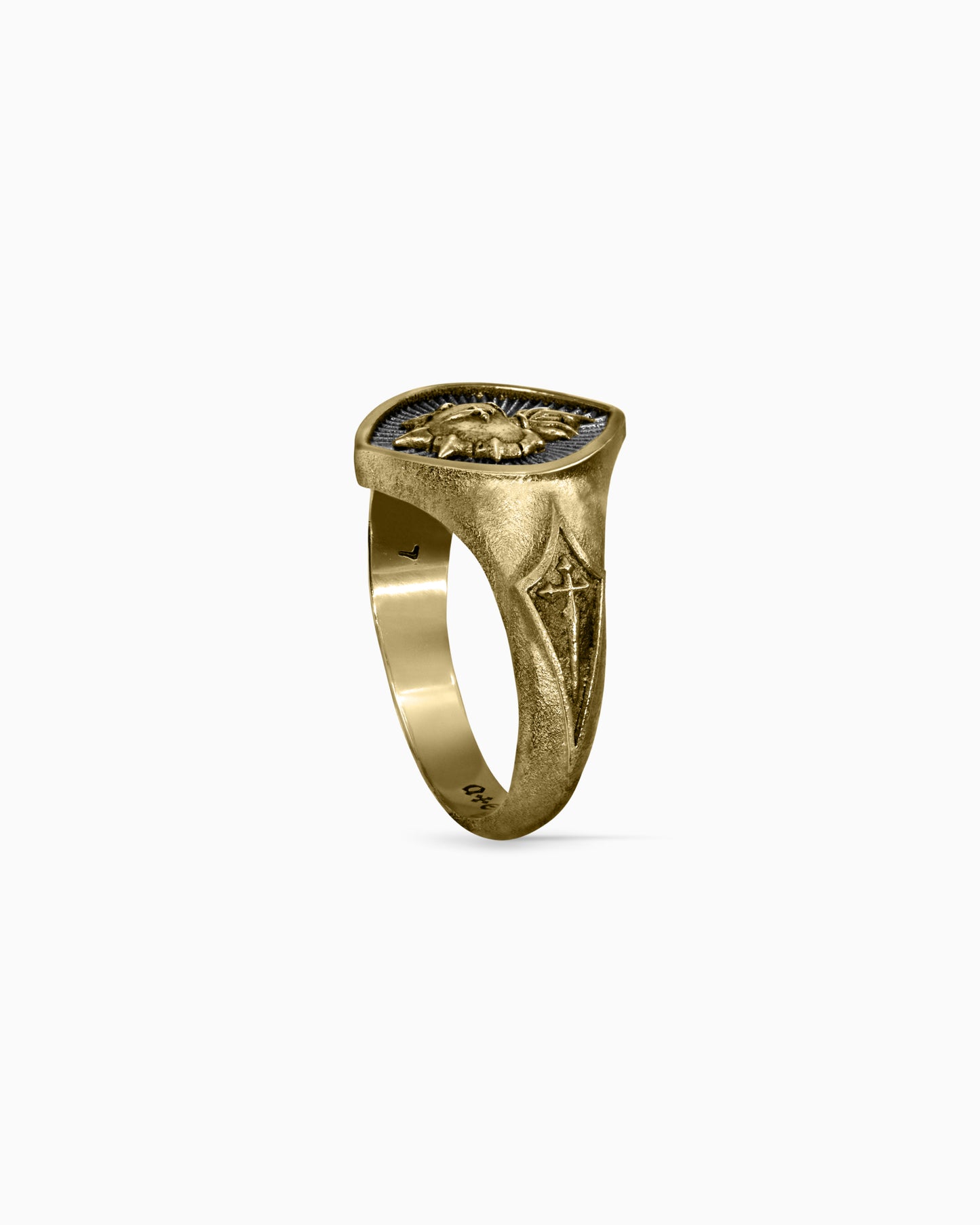 THE SACRILEGE Ring-Rings- Two-toned (Silver Base) - US4 - Ask & Embla