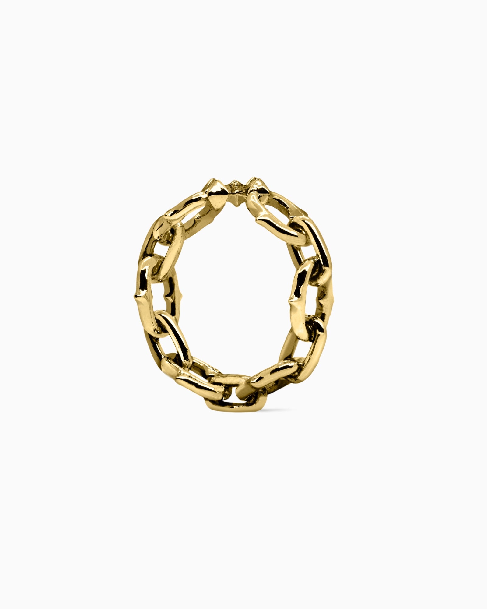 UNHOLY GRAIL Chain Ring-Rings- Gold - US4 - Ask & Embla