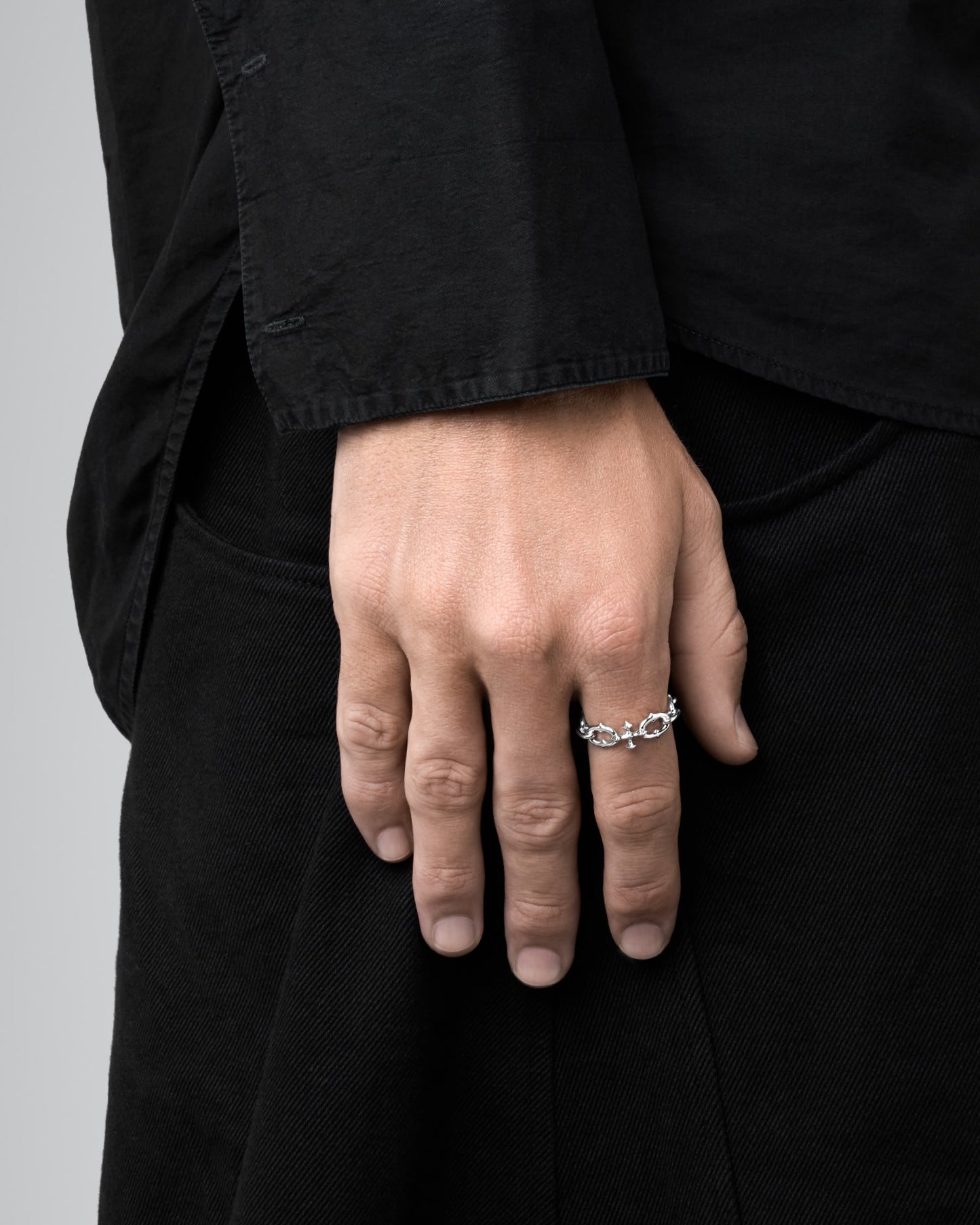 UNHOLY GRAIL Chain Ring-Rings- Gold - US4 - Ask & Embla