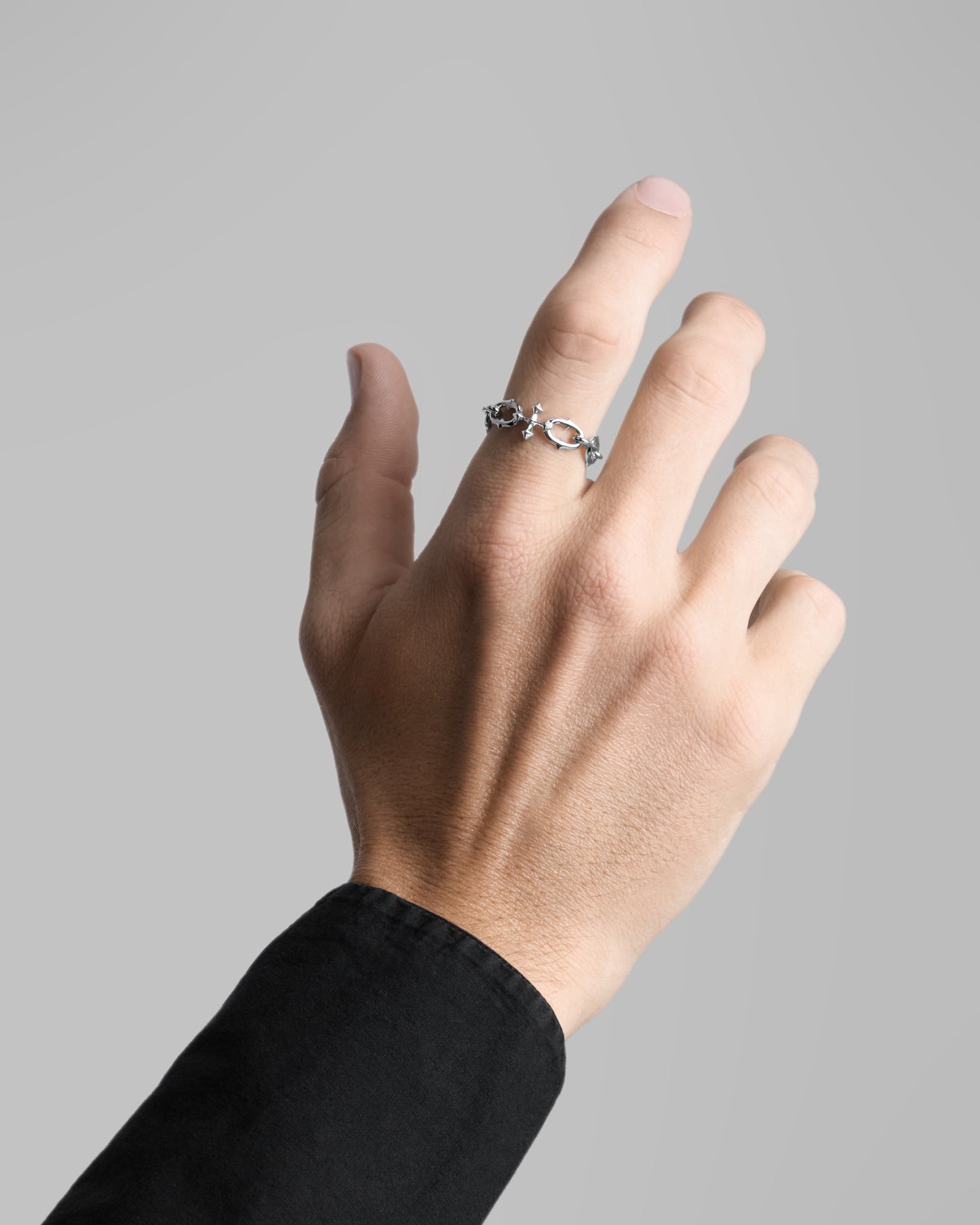 UNHOLY GRAIL Chain Ring-Rings- Gold - US4 - Ask & Embla