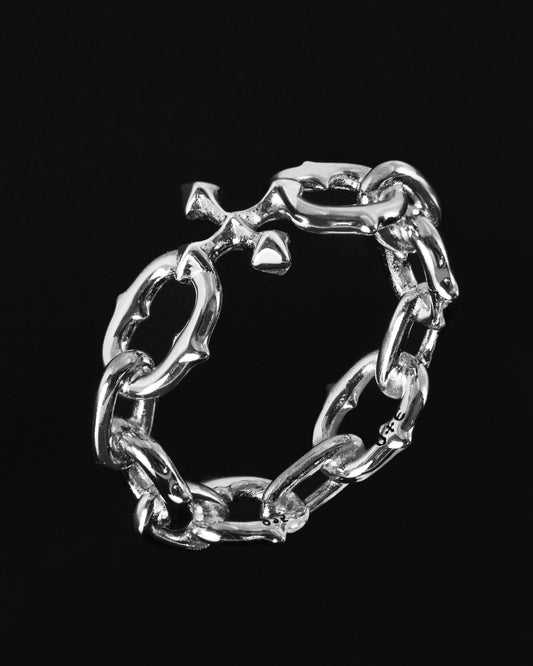 UNHOLY GRAIL Chain Ring-Rings- Gold - US4 - Ask & Embla