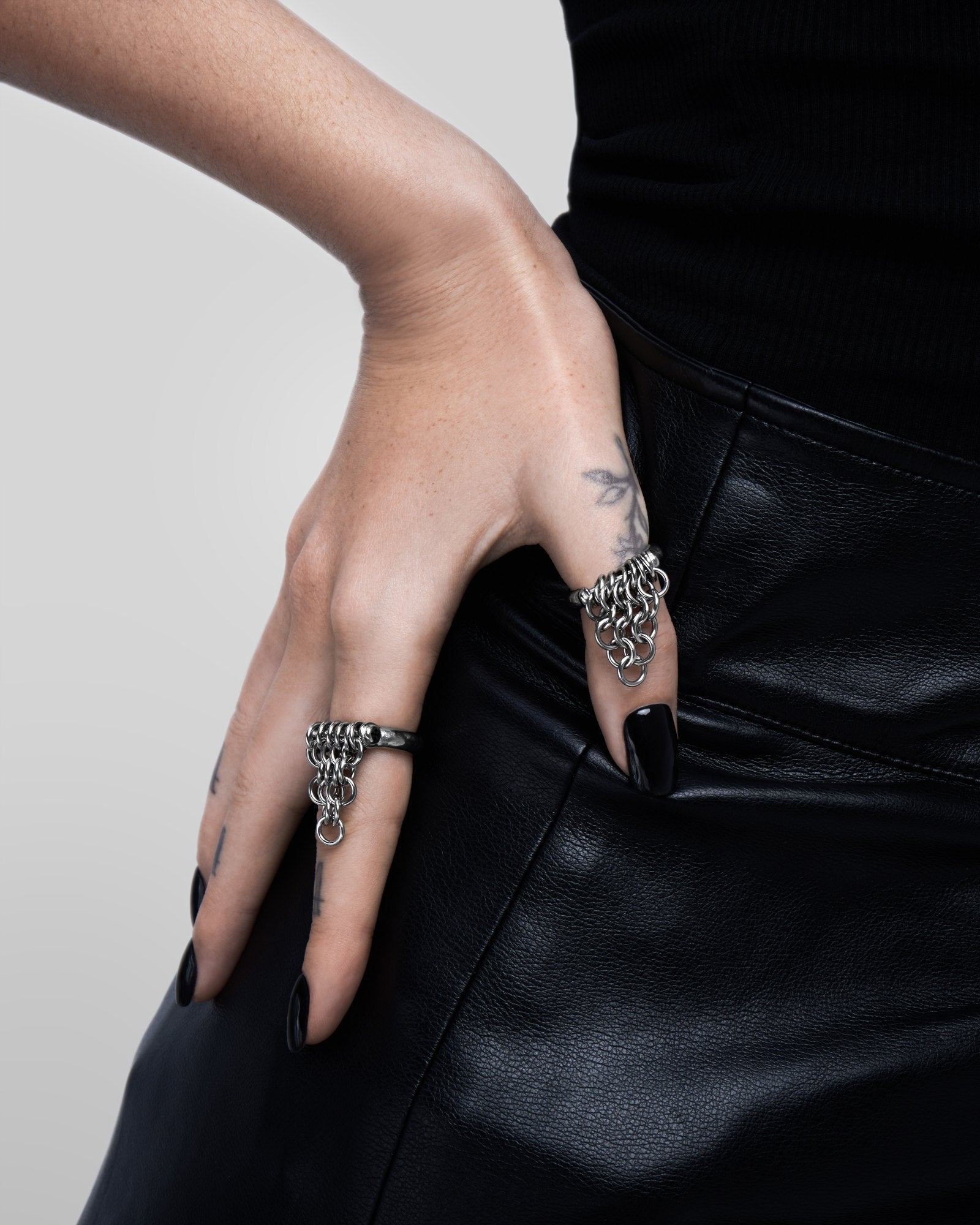 ORTHODOX Ring-Rings- Silver - US5 - Ask & Embla