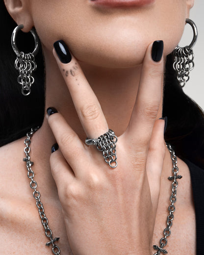 ORTHODOX Ring-Rings- Silver - US5 - Ask & Embla