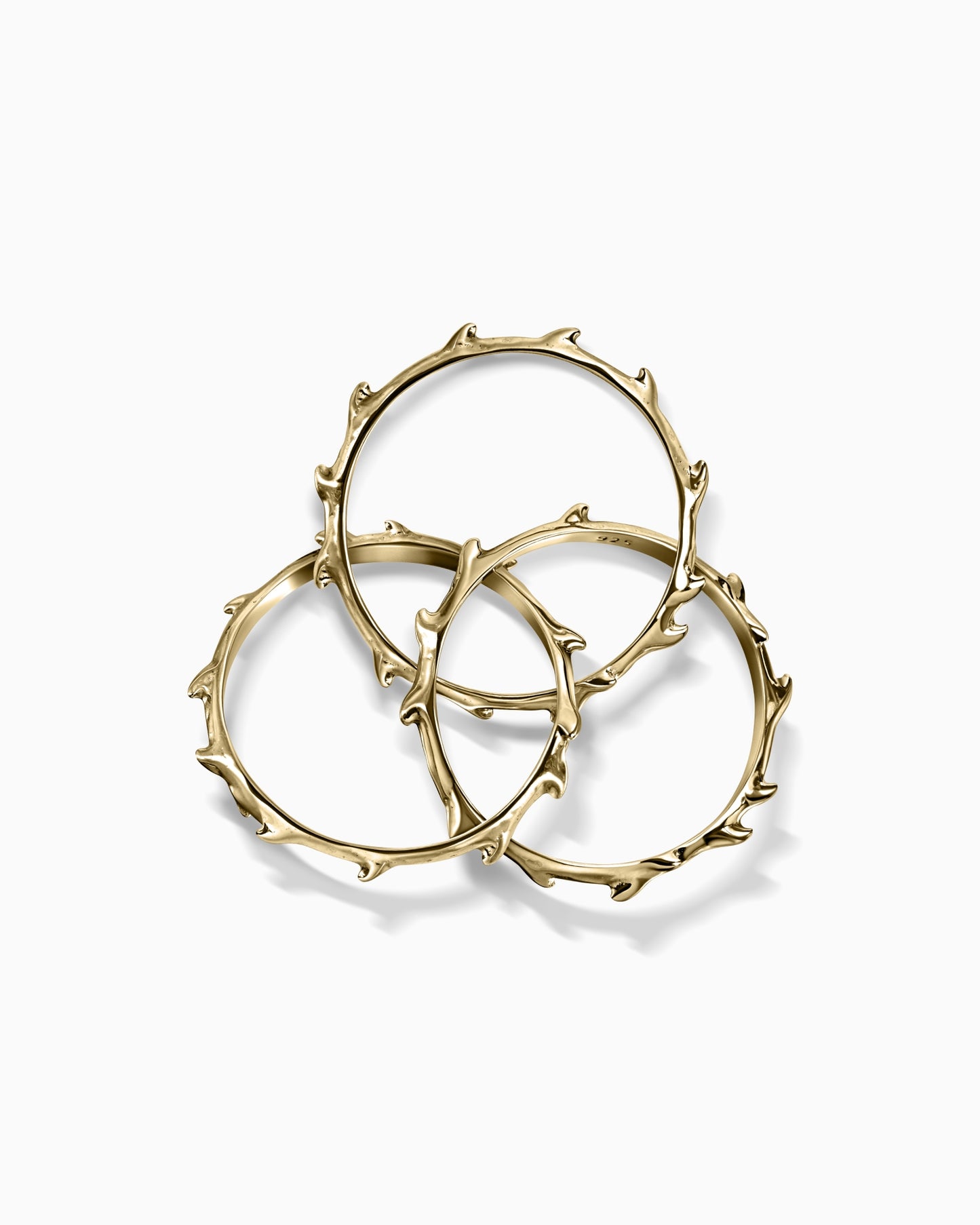 Elysian Trinity Ring-Rings- Gold - US5 - Ask & Embla