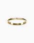 Halo Ring - Slim-Rings- Gold - US5 - Ask & Embla