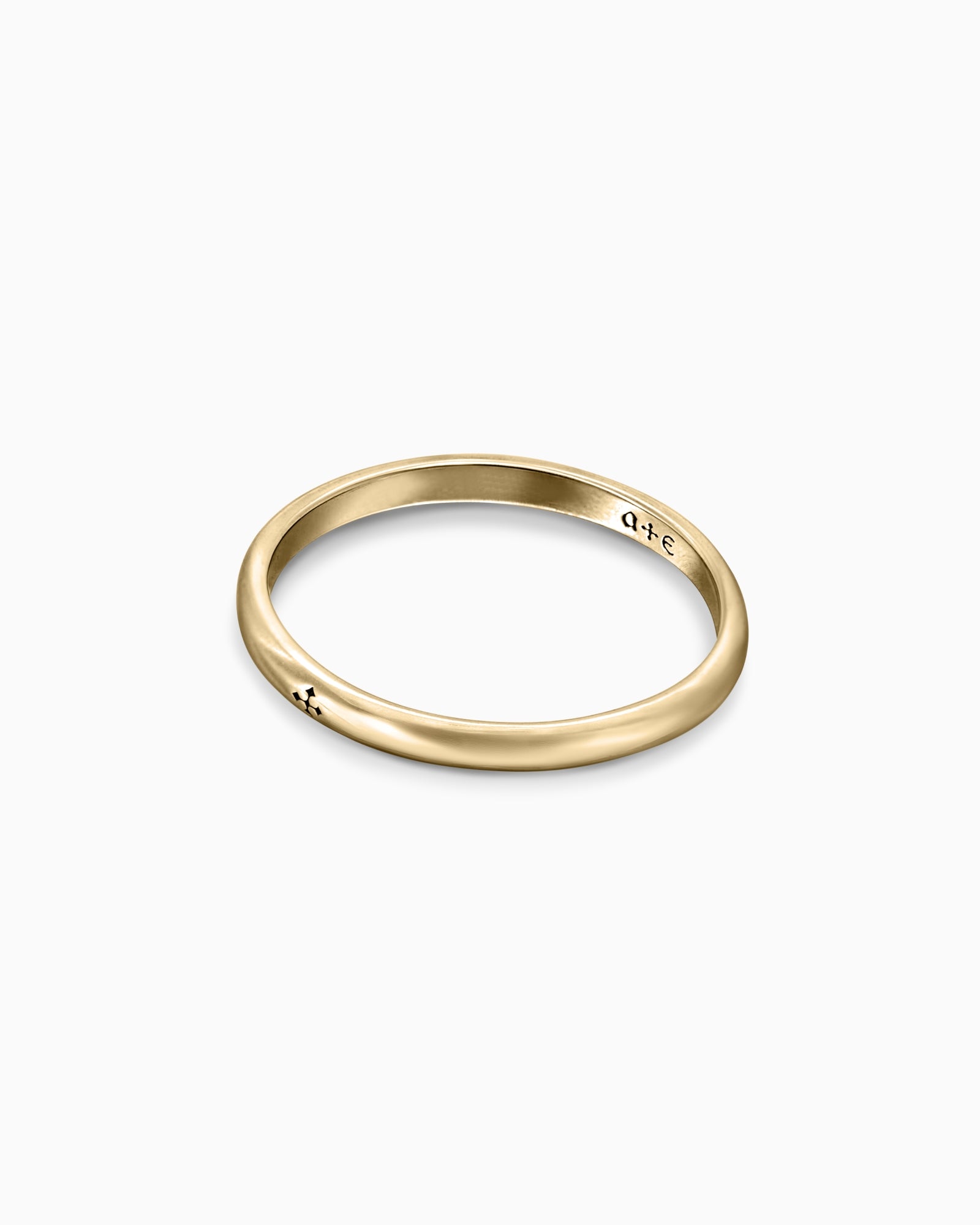 Halo Ring - Slim-Rings- Gold - US5 - Ask & Embla