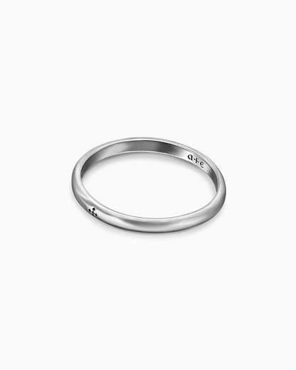 Halo Ring - Slim-Rings- Gold - US5 - Ask & Embla