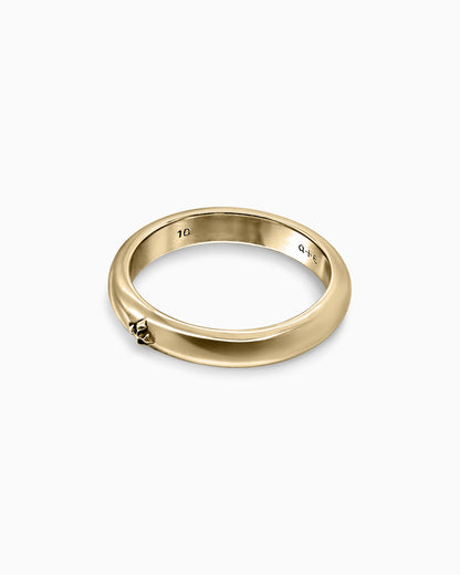 Halo Ring - Regular-Rings- Gold - US5 - Ask & Embla
