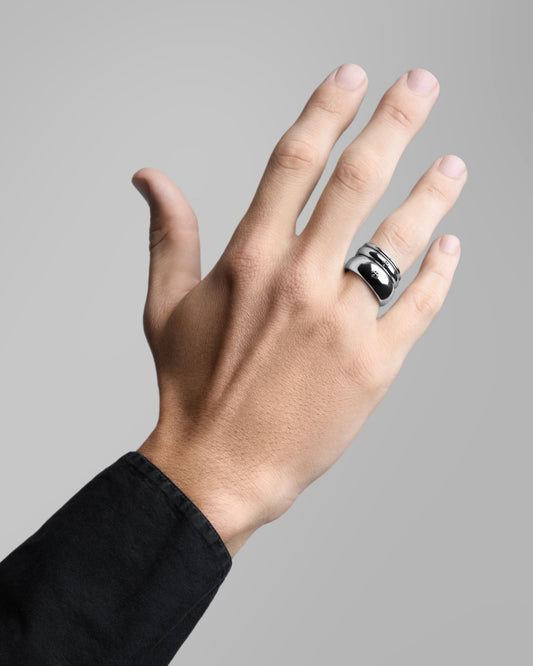 Halo Ring - Regular-Rings- Gold - US5 - Ask & Embla