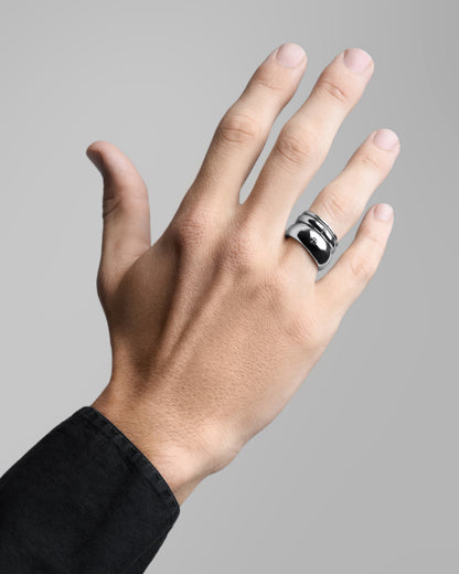 Halo Ring - Bold-Rings- Gold - US5 - Ask & Embla