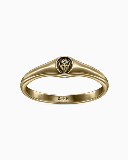 The Sacrament Mini Ring-Rings- Gold - US4 - Ask & Embla
