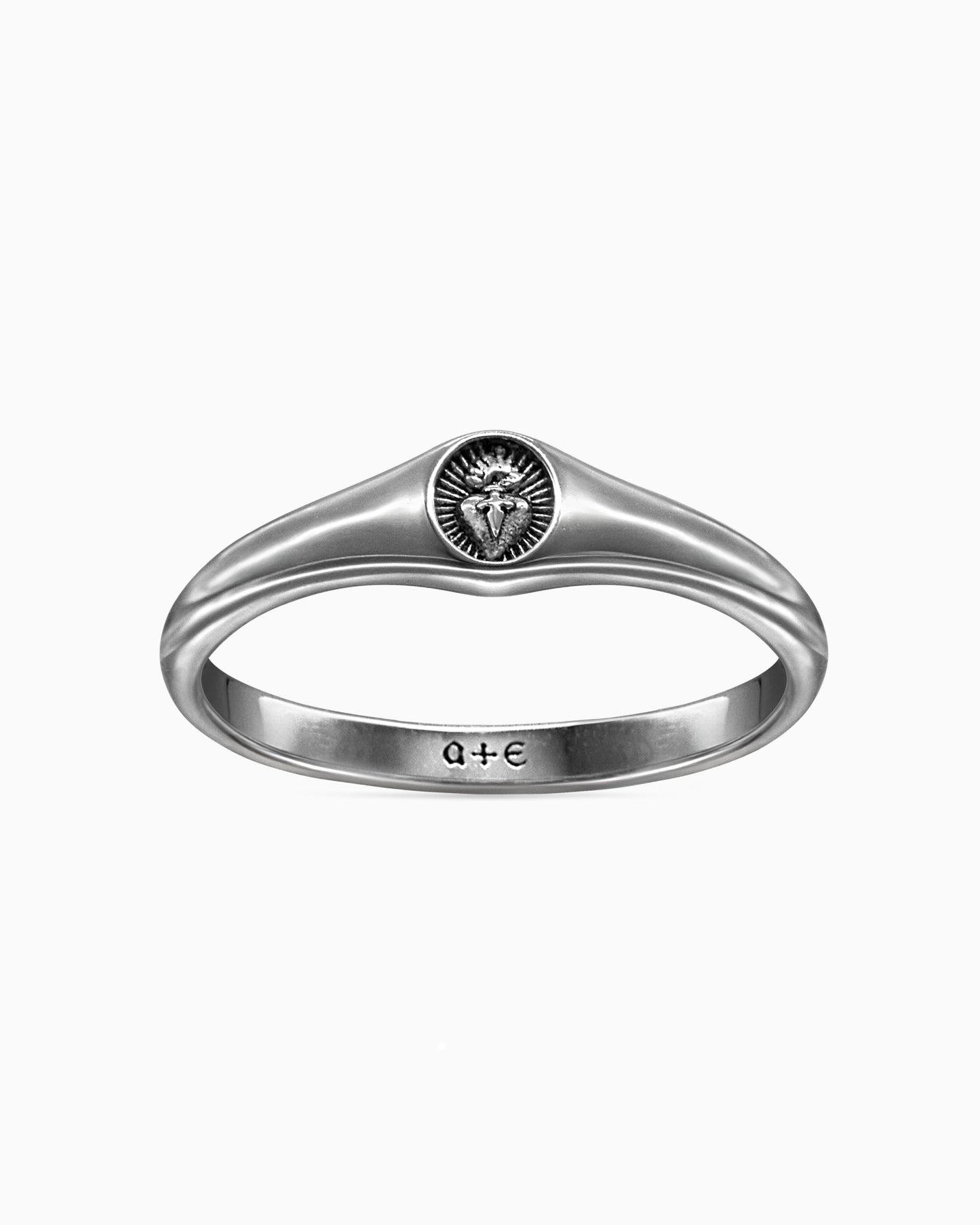 The Sacrament Mini Ring-Rings- Silver - US4 - Ask & Embla