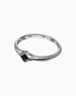 Onyx Arc Ring-Rings- Silver - US4 - Ask & Embla