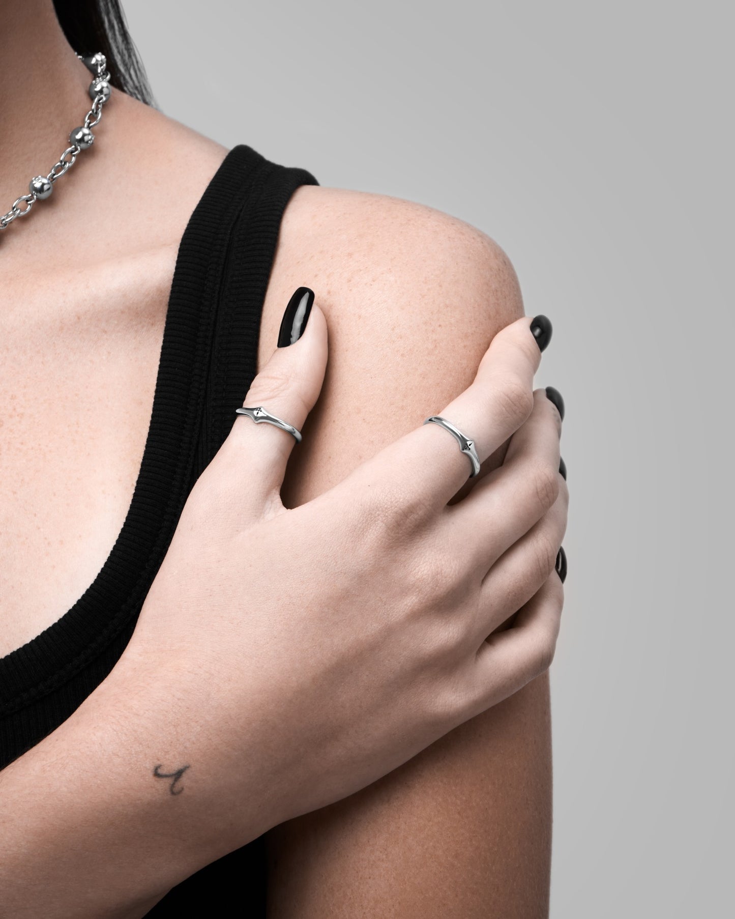 Mercy Ring-Rings- Silver - US4 - Ask & Embla