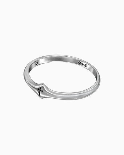 Mercy Ring-Rings- Silver - US4 - Ask & Embla