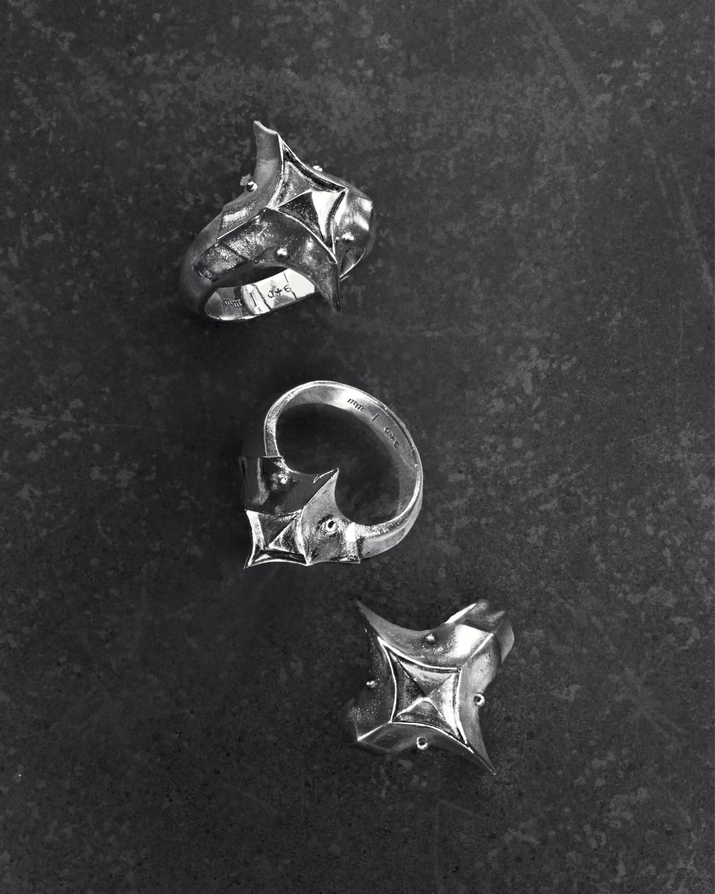 Meg Murayama x Ask & Embla Duskrider ring-Rings- Silver - US4 - Ask & Embla