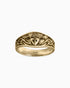 The Sacrament Claddagh Band Ring-Rings- Gold - US6 - Ask & Embla