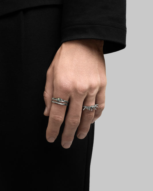Nymph ring set-Rings- Gold - US6 - Ask & Embla