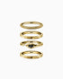Sin serpent ring set
