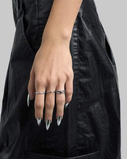Sin serpent ring set
