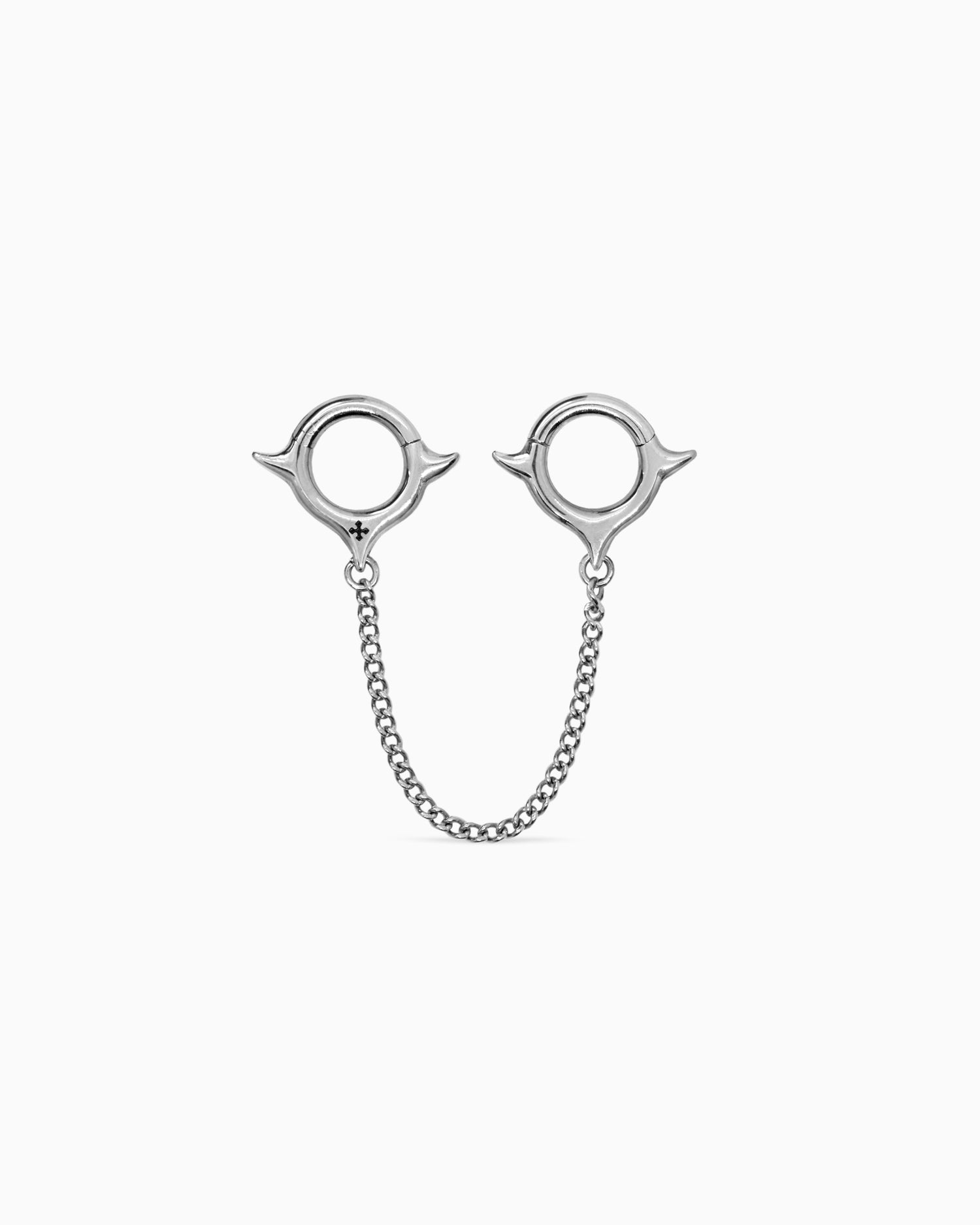 FORSAKEN Chain Ring Stacks-Ring Stacks- Silver - 6mm - Ask & Embla