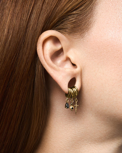 Trinity Ring Stacks-Ring Stacks- Gold - 6mm - Ask & Embla