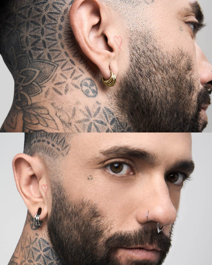 Cannon Ring Stacks-Ring Stacks- Gold - 6mm - Ask & Embla