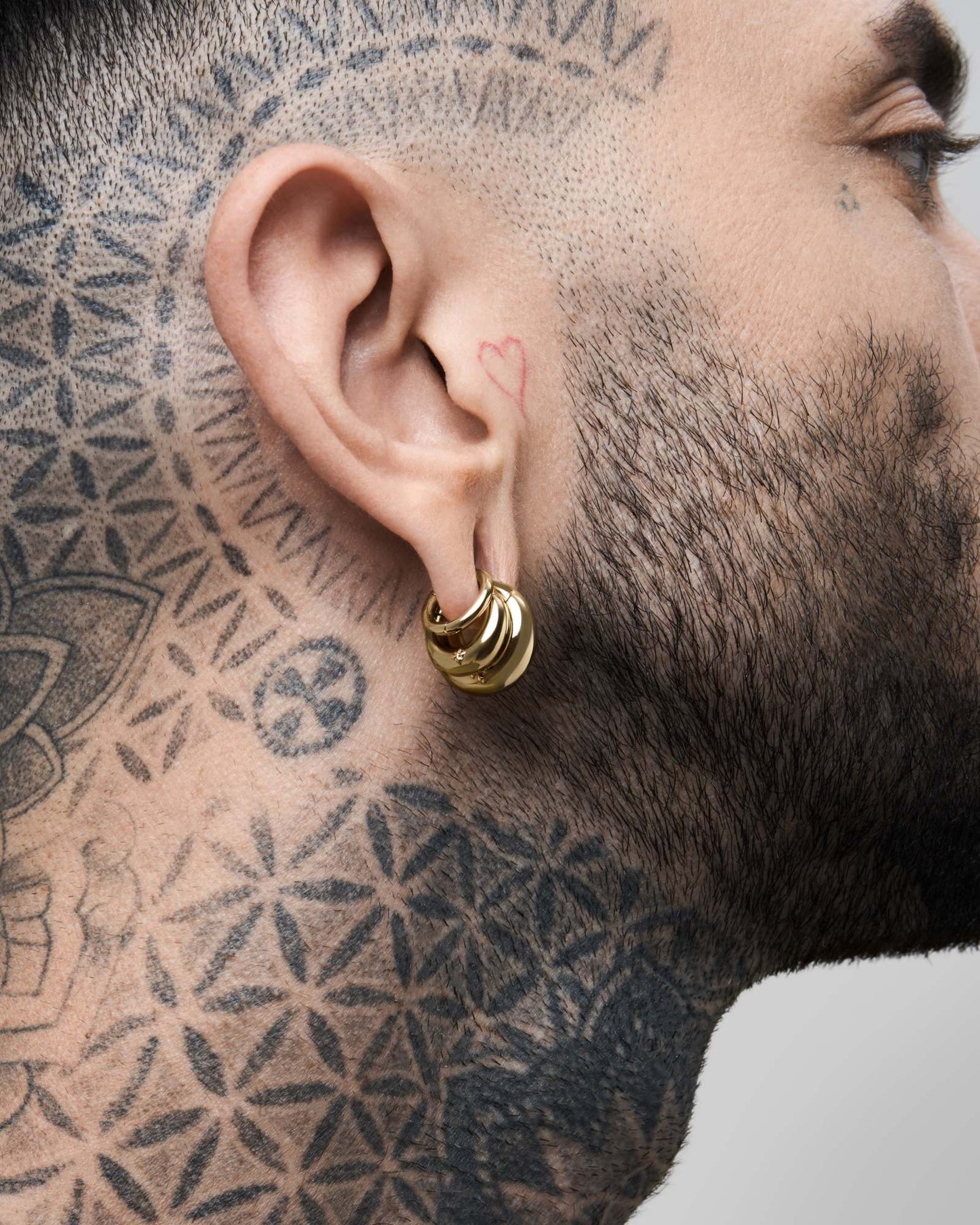 Sigil Dome Ring Stacks-Ring Stacks- Gold - 8mm - Ask & Embla