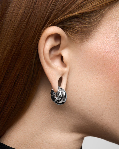 Sigil Dome Ring Stacks-Ring Stacks- Silver - 8mm - Ask & Embla