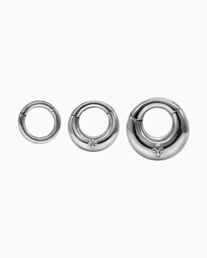 Sigil Dome Ring Stacks-Ring Stacks- Silver - 8mm - Ask & Embla