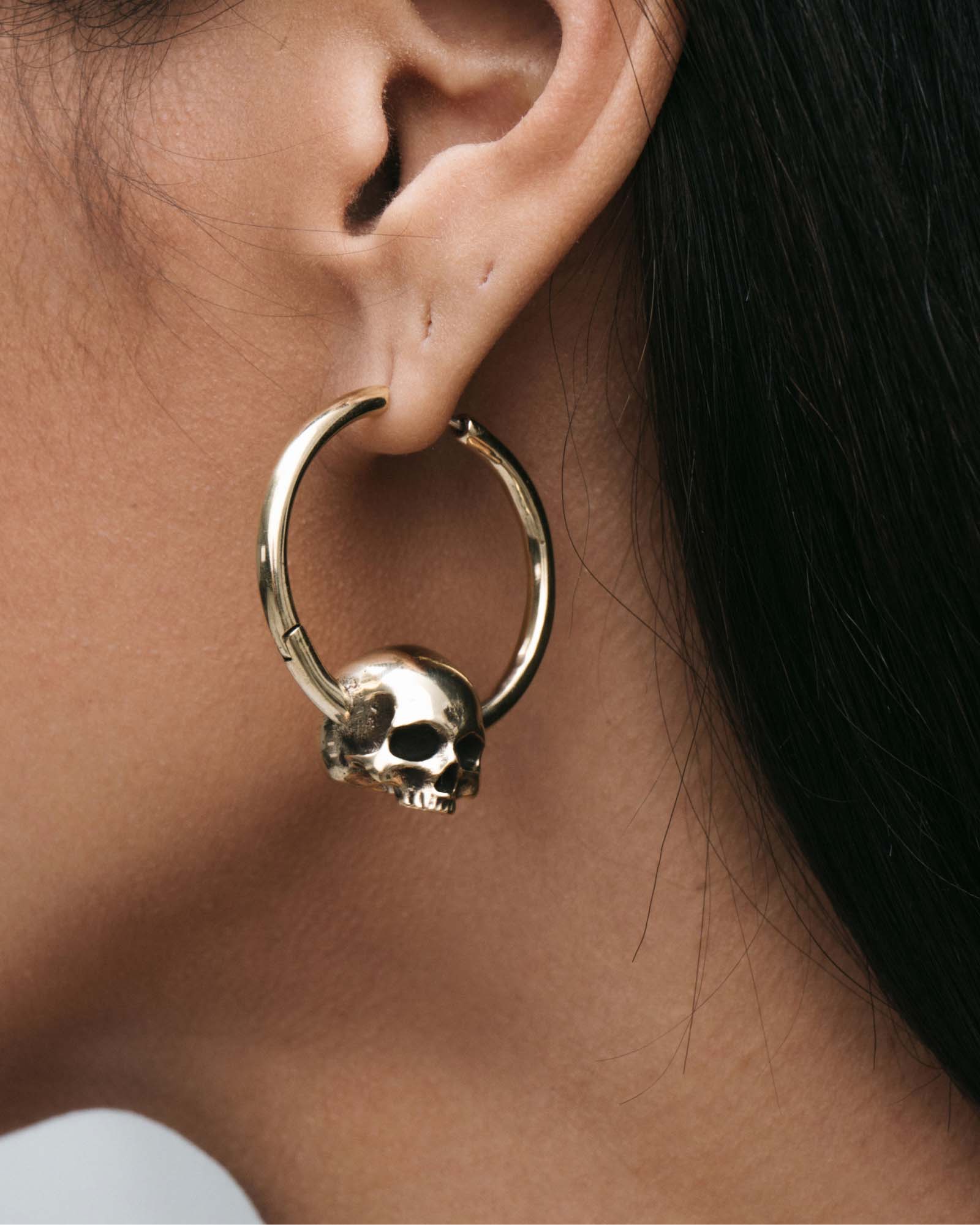 Unisex Hoop Earrings Set - Silver & Gold Hoop Earrings – Ask and Embla