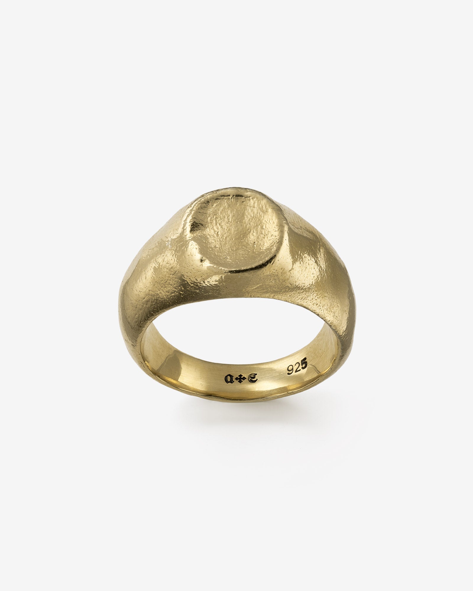 Antique 14K Gold Engraved Flower Garnet Signet Ring – Boylerpf