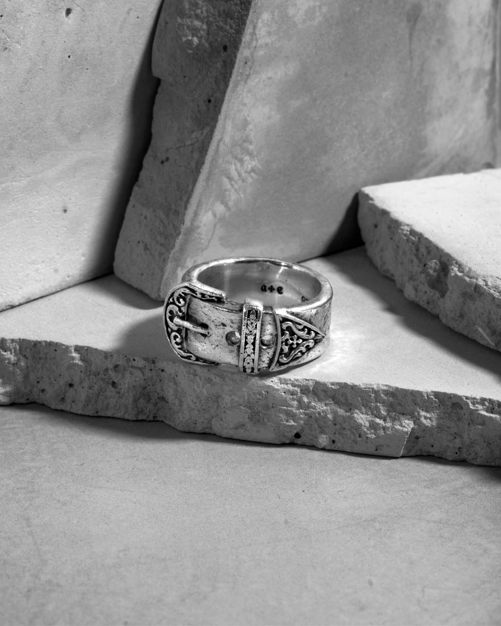 HARLEQUIN BELT RING Rings Plain Rings