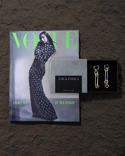 Vogue Singapore x Ask & Embla Paradox Duo-Tone Earrings