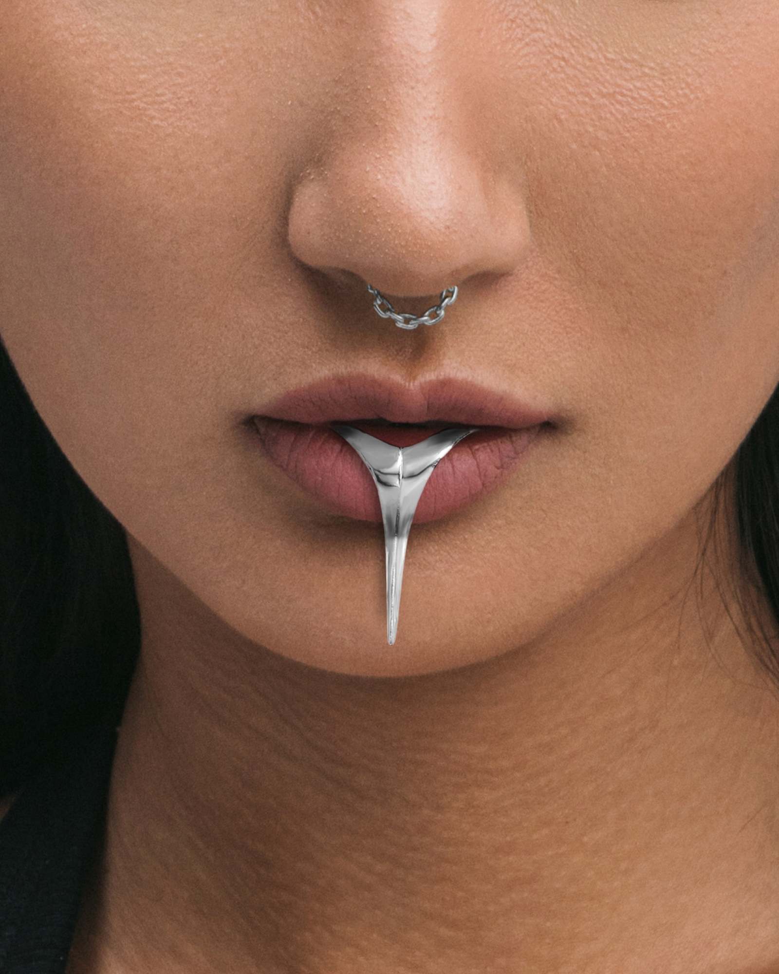 Cool Lip Piercing Jewelry OPHIDIAN LIP CUFF Lip Cuffs
