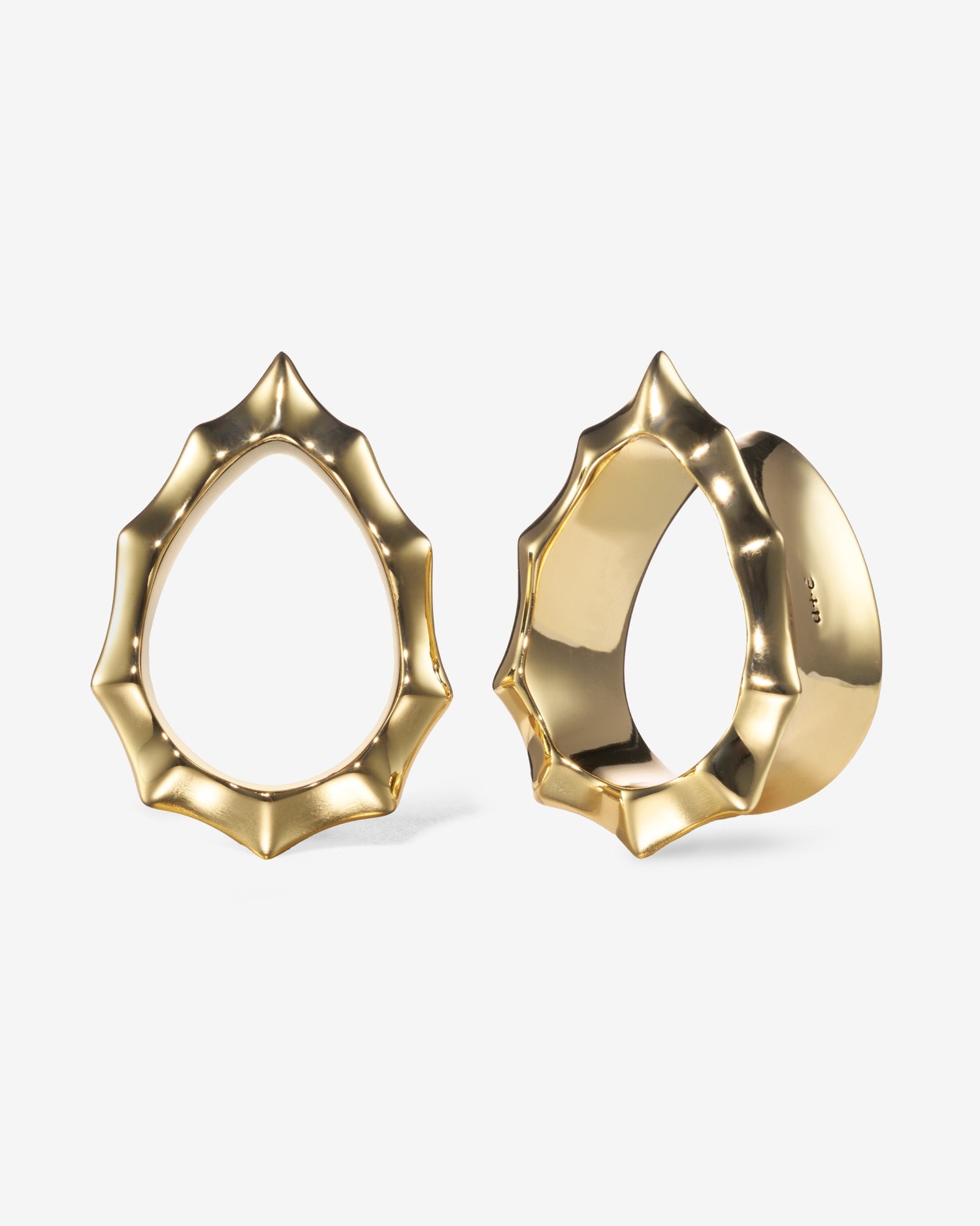 Astral Tunnels-Tunnels- 10mm (00g) - Gold - Ask & Embla