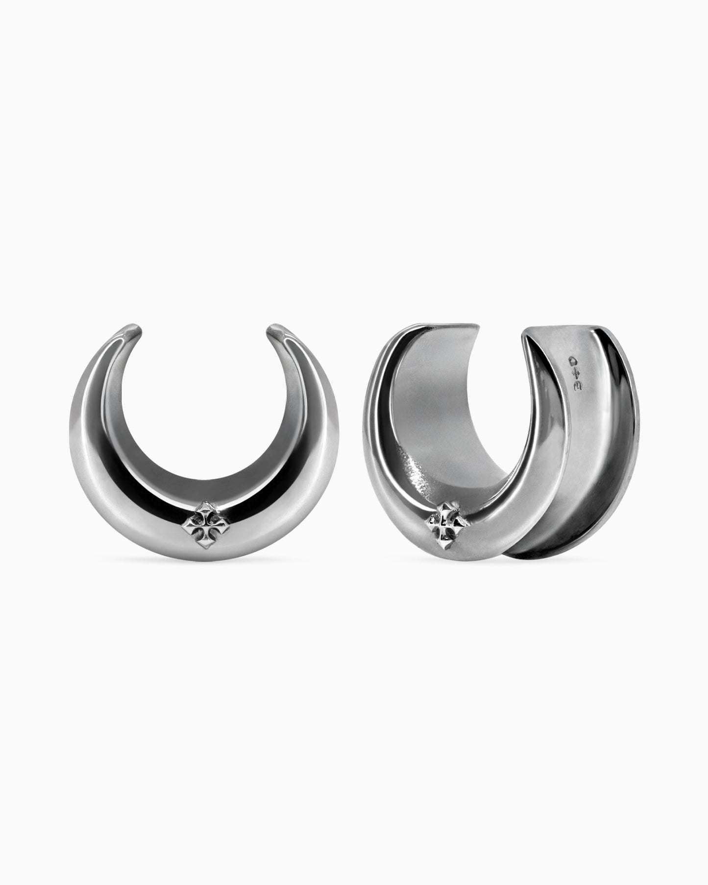 Crescent Moon Saddle Hangers-Saddle Hangers- Gold - 8mm (0g) - Ask & Embla