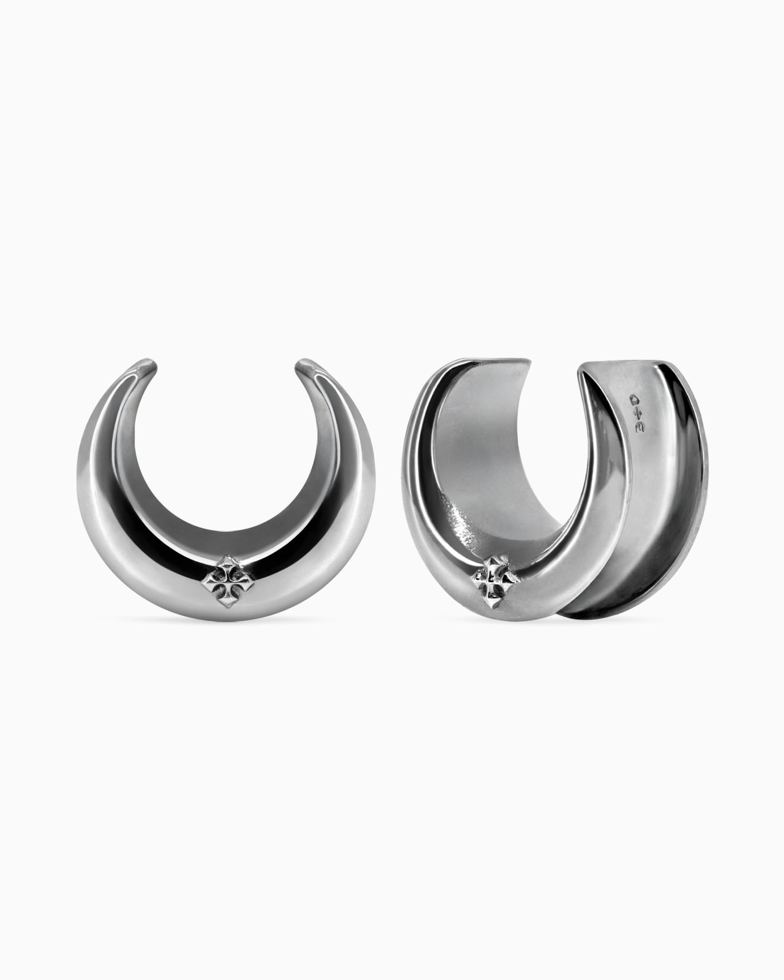 Crescent Moon Saddle Hangers-Saddle Hangers- Gold - 8mm (0g) - Ask & Embla