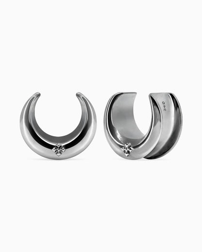 Crescent Moon Saddle Hangers-Saddle Hangers- Gold - 8mm (0g) - Ask & Embla