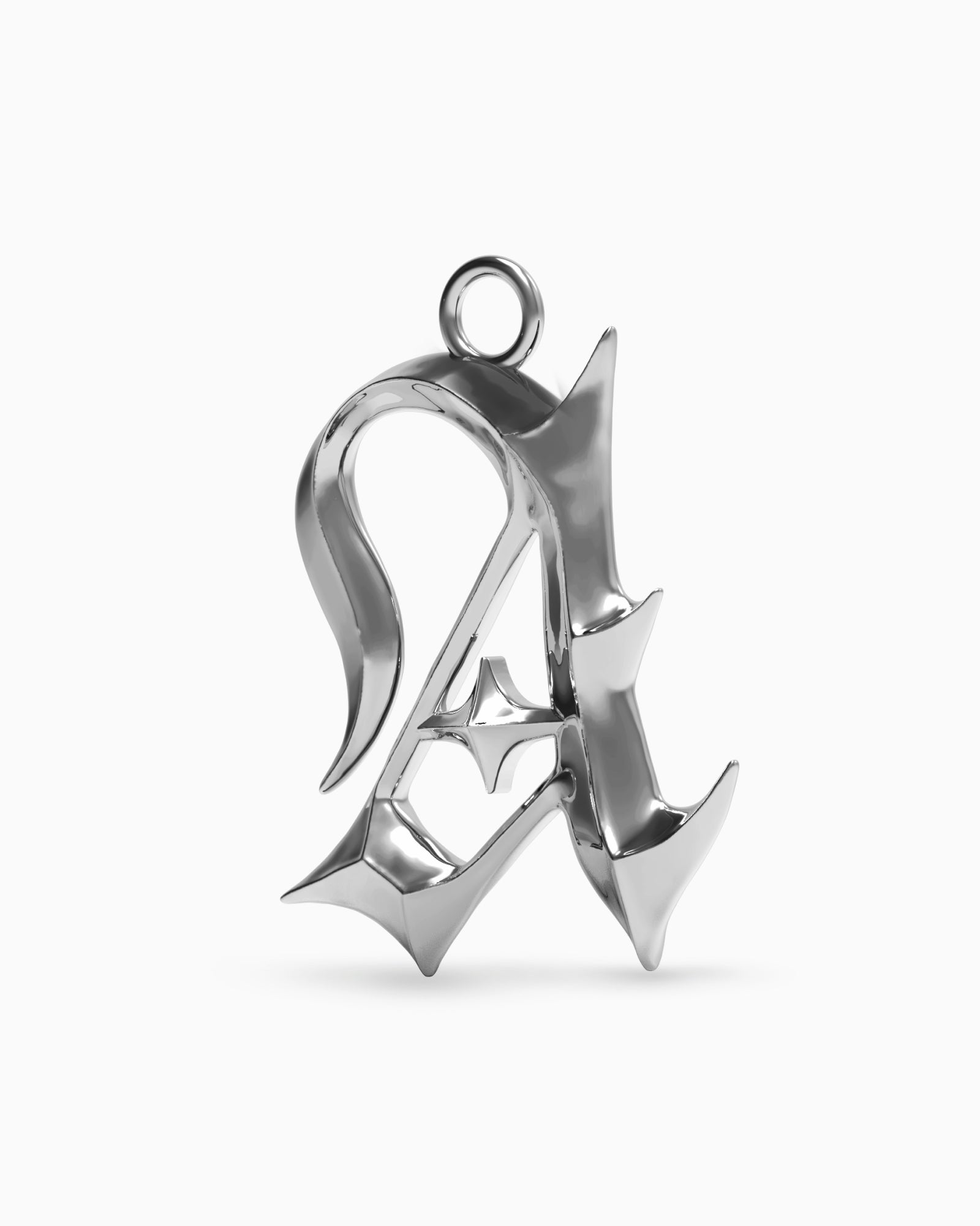 Blackletter Charms - A-Charms- Silver - - Ask & Embla