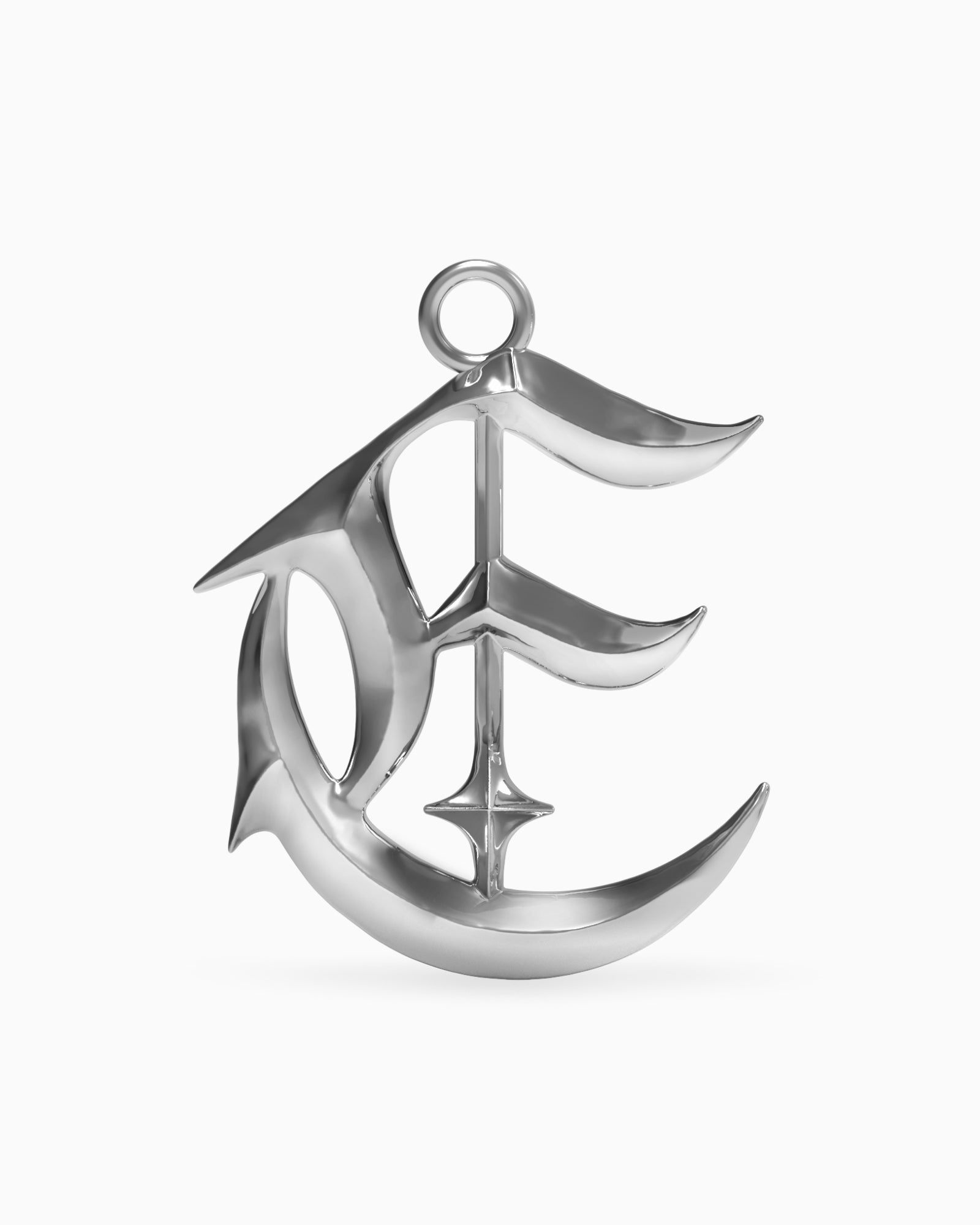 Blackletter Charms - E-Charms- Silver - - Ask & Embla