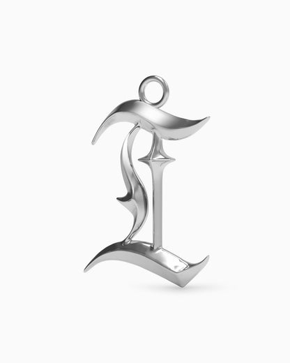 Blackletter Charms - I-Charms- Silver - - Ask & Embla