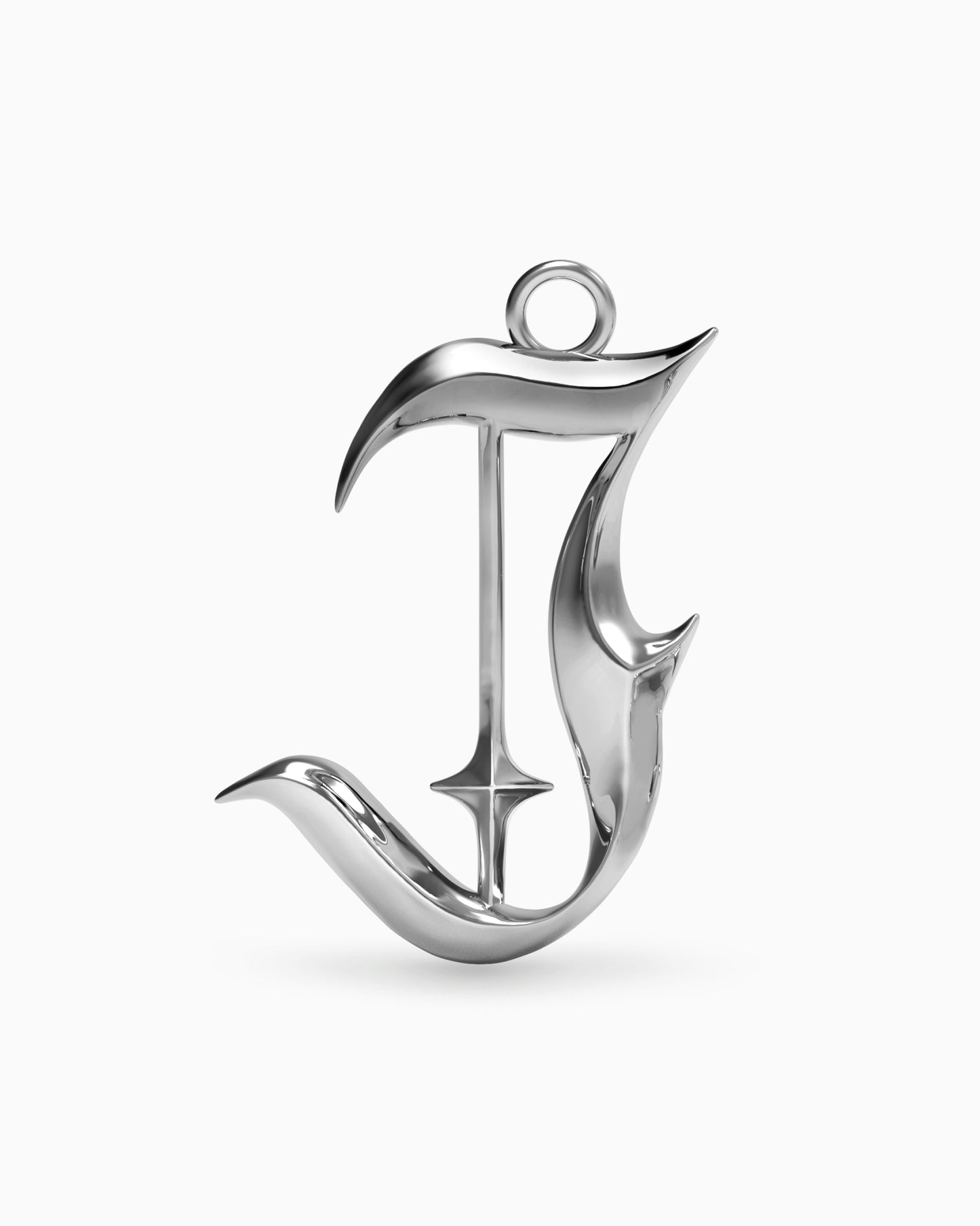 Blackletter Charms - J-Charms- Silver - - Ask & Embla