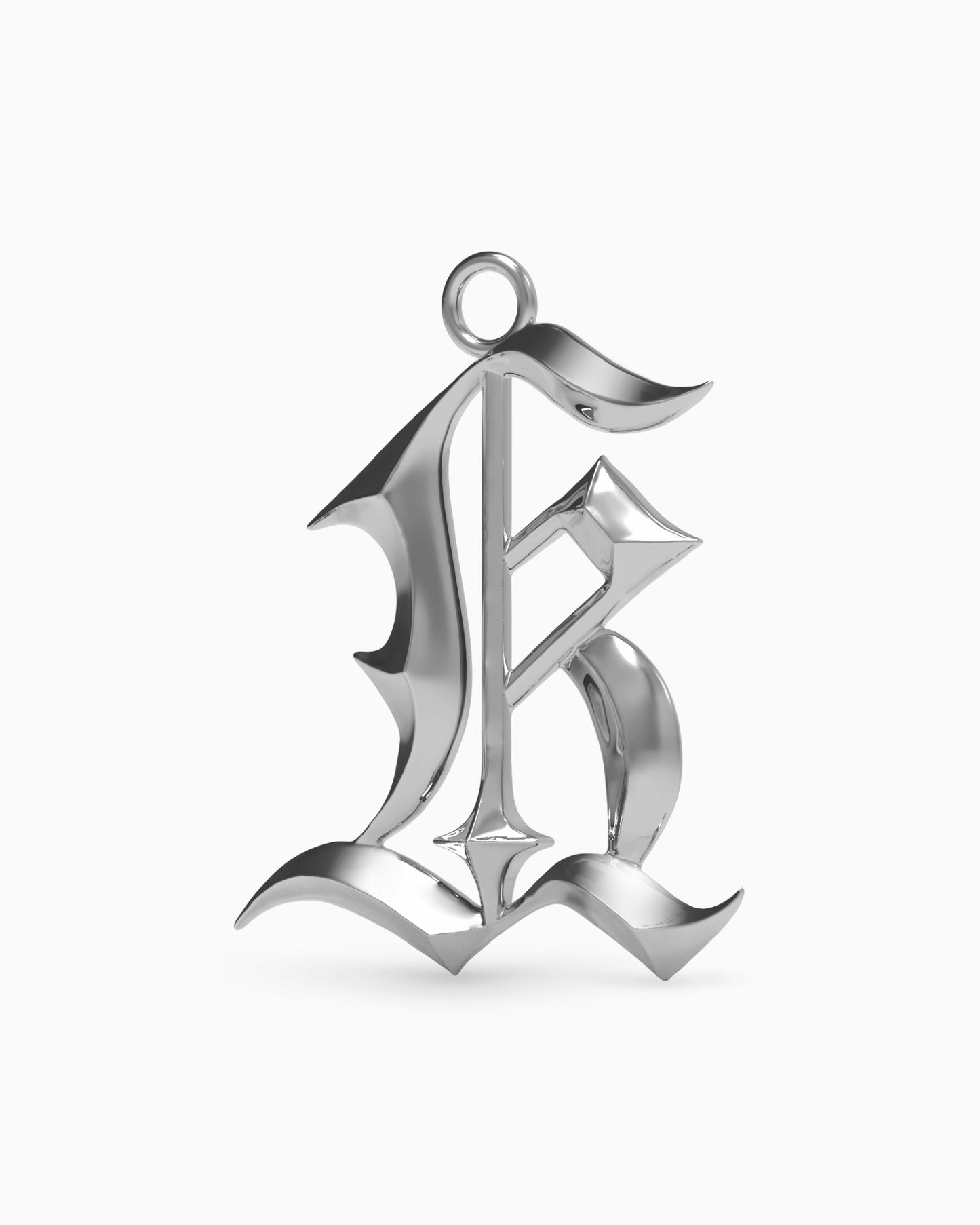 Blackletter Charms - K-Charms- Silver - - Ask & Embla