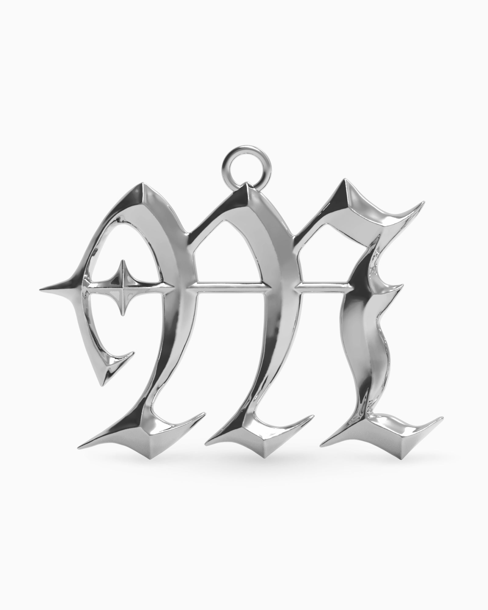 Blackletter Charms - M-Charms- Silver - - Ask & Embla