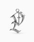 Blackletter Charms - P-Charms- Silver - - Ask & Embla